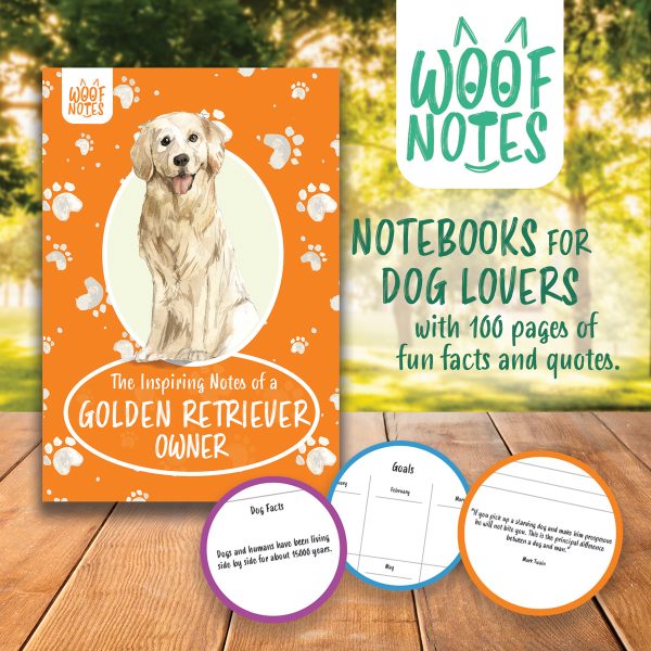 woofnotes notesbook images 03 golden retriever