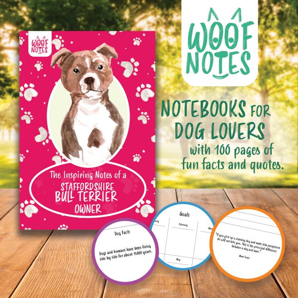 woofnotes notesbook images 03 staffordshire bull terrier