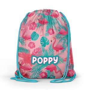 Poppy Drawstring Bag x 3