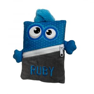 Ruby Worry Monster x 3