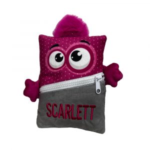 Scarlett Worry Monster x 3