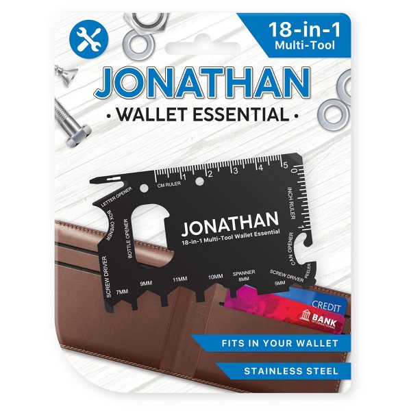 Jonathan Wallet Essential Multi-tool x 3