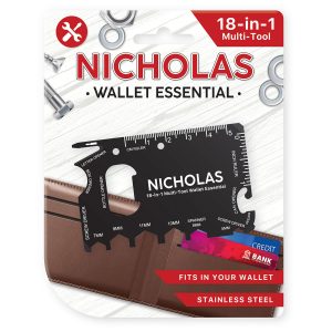Nicholas Wallet Essential Multi-tool x 3