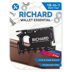 Richard Wallet Essential Multi-tool x 3