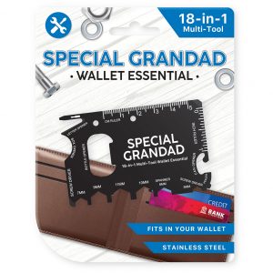 Special Grandad Wallet Essential Multi-tool x 3