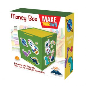 Blank Green Money Box x 3