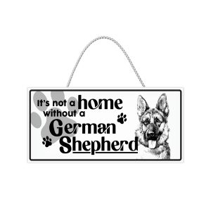 German Shepherd Hanging Sign x 6
