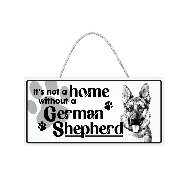 German Shepherd Hanging Sign x 6