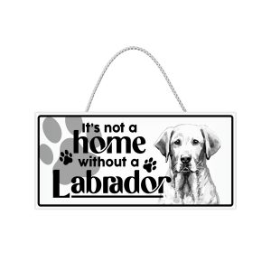 Labrador Hanging Sign x 6