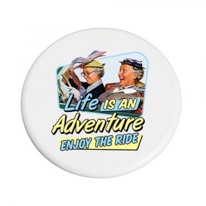 Retro Enjoy The Ride Coaster x 4