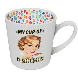 Retro Positivi-tea Mug x 2