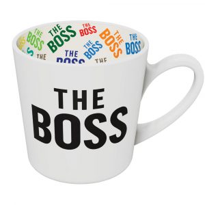 The Boss Mug x 2
