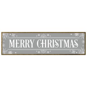 Merry Christmas Rustic Christmas Wood Sign x 5