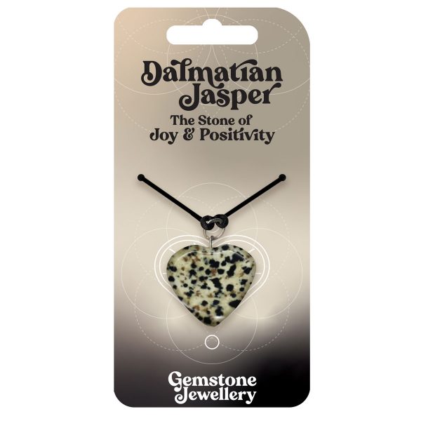 Dalmatian Jasper Heart - Gemstone Jewellery x 4