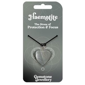 Hematite Heart - Gemstone Jewellery x 4