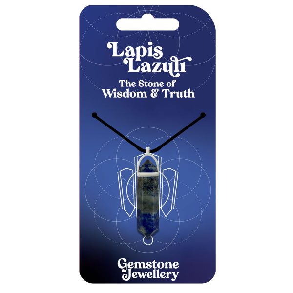 Lapis Lazuli Pendant - Gemstone Jewellery x 4