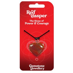 Red Jasper Heart - Gemstone Jewellery x 4
