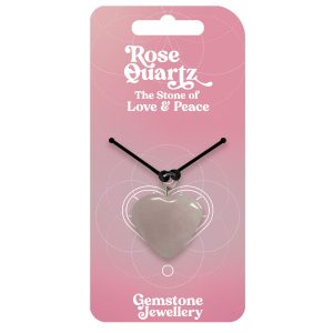 Rose Quartz Heart - Gemstone Jewellery x 4