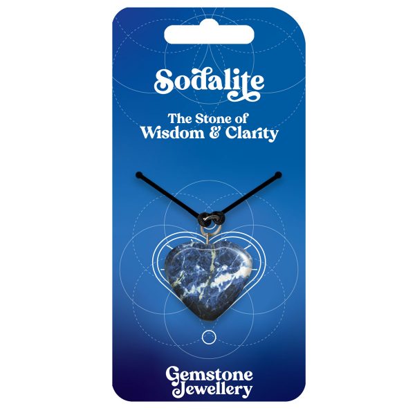 Sodalite Heart - Gemstone Jewellery x 4