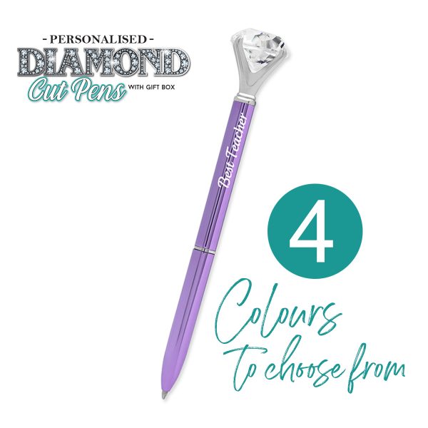 Best Teacher - Diamond Pen x 4