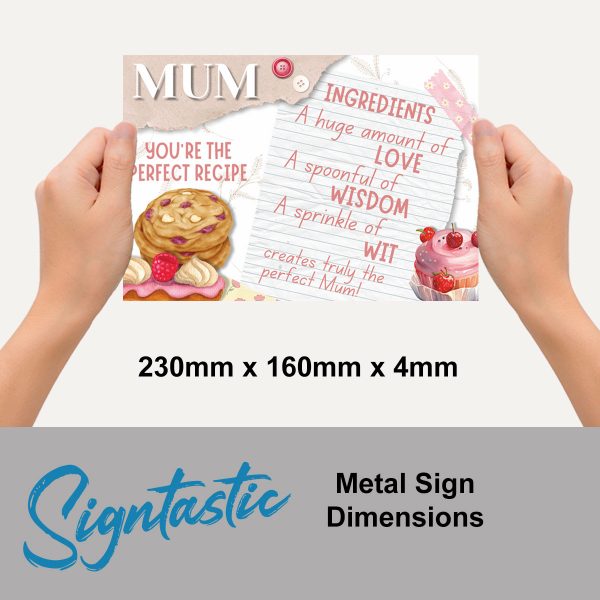 Mum - Signtastic Metal Signs x 5 - Image 2