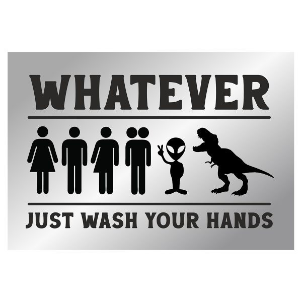 Whatever - Signtastic Metal Signs x 5