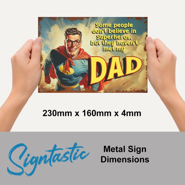 Dad - Signtastic Metal Signs x 5 - Image 2