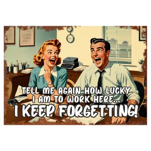Tell Me Again - Signtastic Metal Signs x 5