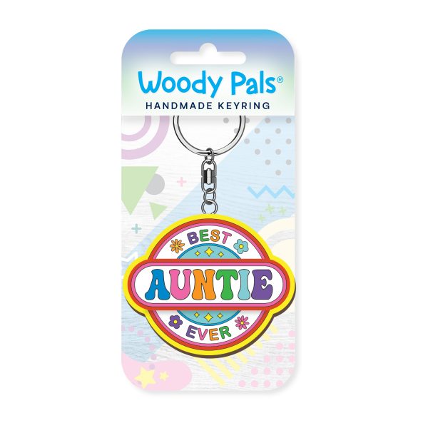 Best Auntie Woody Pals Keyring x 3 - Image 2