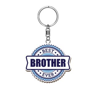 Best Brother Ever Woody Pals Keyring x 3