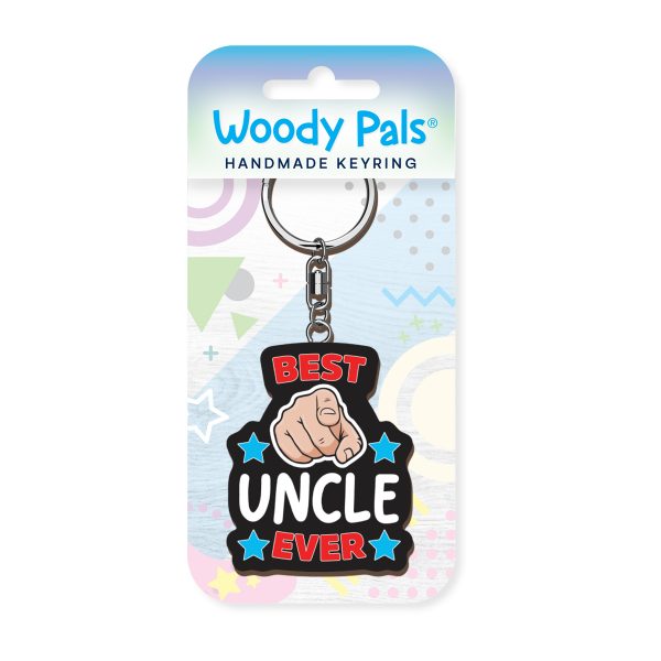 Best Uncle Ever Woody Pals Keyring x 3 - Image 2