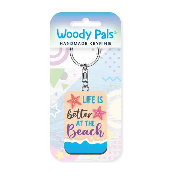 Better At The Beach Woody Pals Keyring x 3 - Image 2