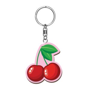 Cherries Woody Pals Keyring x 3