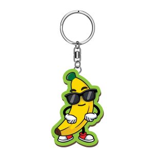 Cool Banana Woody Pals Keyring x 3