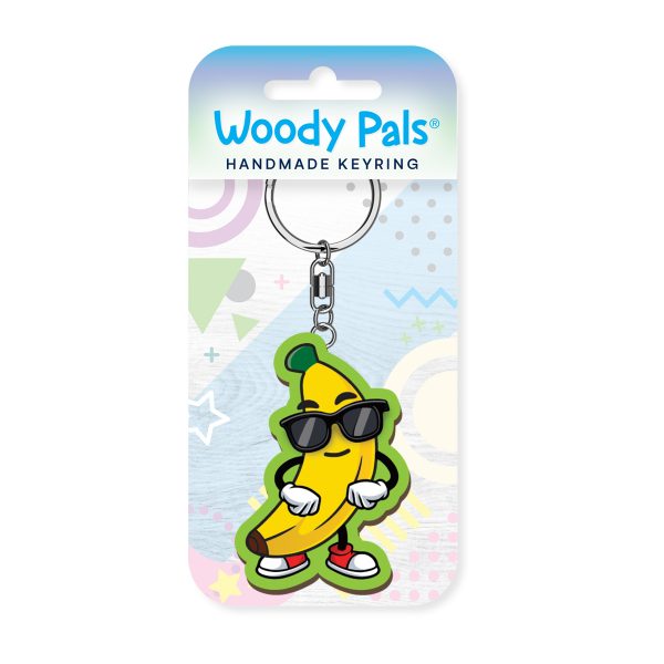 Cool Banana Woody Pals Keyring x 3 - Image 2