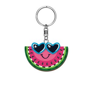Cool MelonWoody Pals Keyring x 3