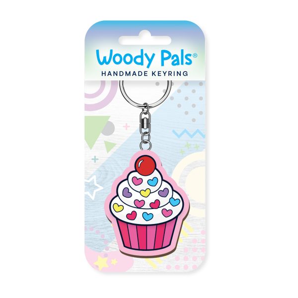 Cupcake Woody Pals Keyring x 3 - Image 2