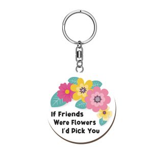 If Friends Were Flowers Woody Pals Keyring x 3