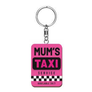 Mum's Taxi Woody Pals Keyring x 3