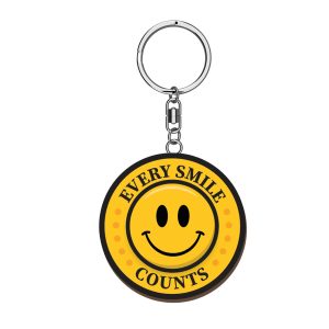 Smile Woody Pals Keyring x 3