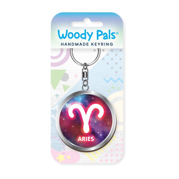 Starsign Aries Woody Pals Keyring x 3 - Image 2