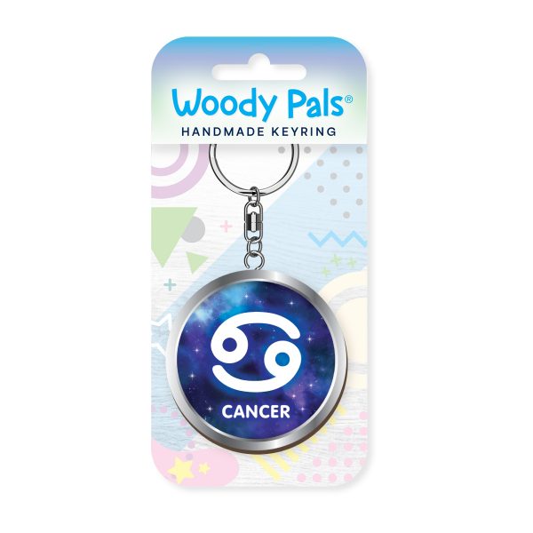 Starsign Cancer Woody Pals Keyring x 3 - Image 2