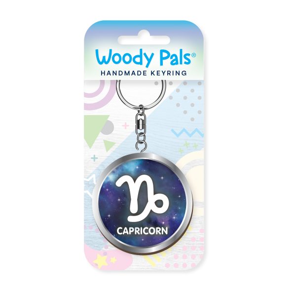 Starsign Capricorn Woody Pals Keyring x 3 - Image 2