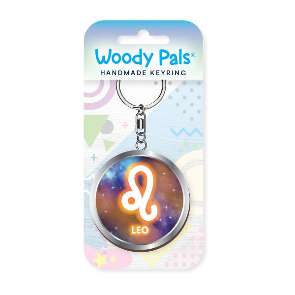 Starsign Leo Woody Pals Keyring x 3 - Image 2