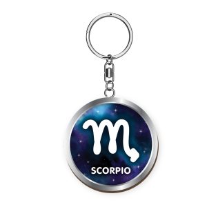 Star Sign Scorpio Woody Pals Keyring x 3