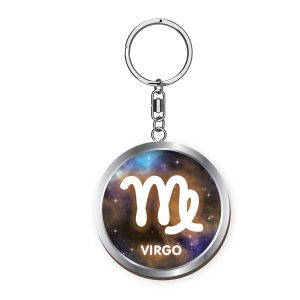 Star Sign Virgo Woody Pals Keyring x 3