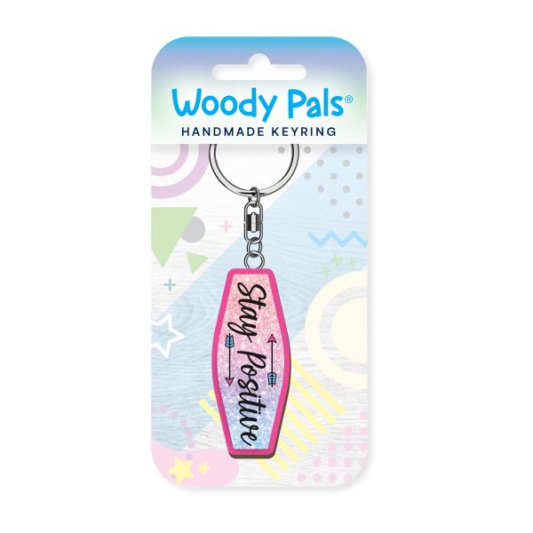 Stay Positive Woody Pals Keyring x 3 - Image 2