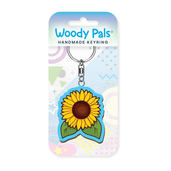 Sunflower Woody Pals Keyring x 3 - Image 2