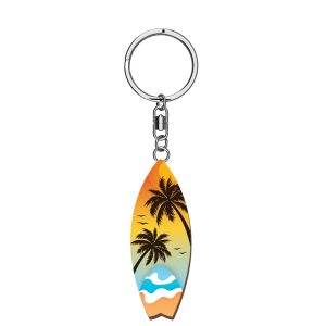 Surfboard Woody Pals Keyring x 3