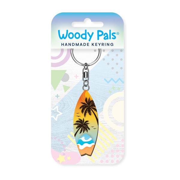 Surfboard Woody Pals Keyring x 3 - Image 2